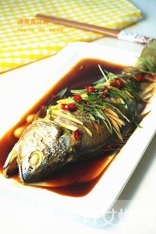 清蒸黃花魚的家常做法 對食欲不振有良好療效