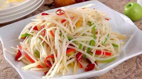 炒土豆絲的做法 揭如何炒土豆絲不粘鍋