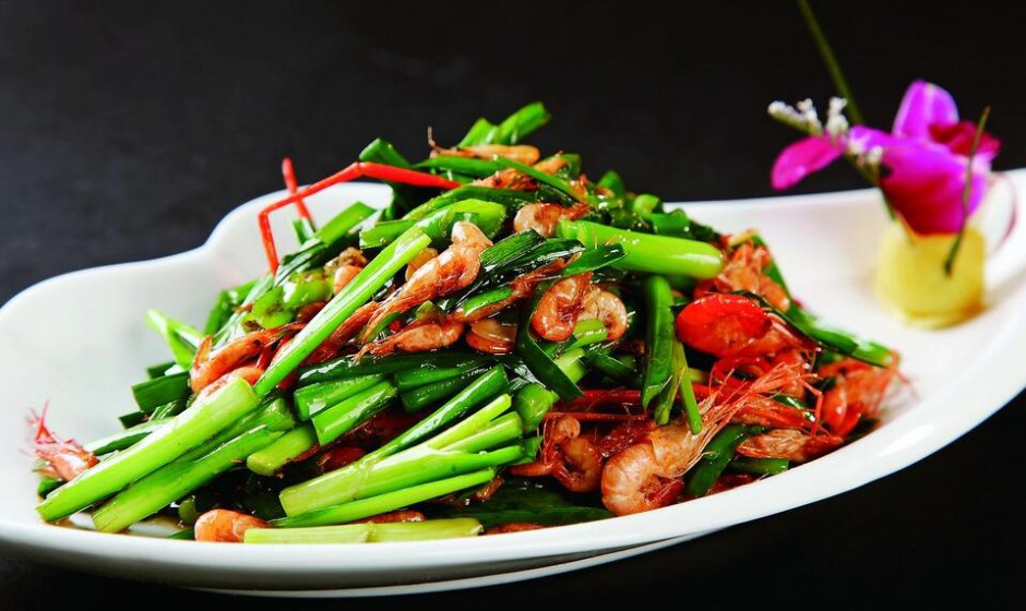 春天絕對少不了的美味 韭菜炒河蝦