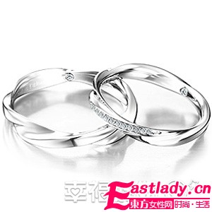 鉆戒流行趨勢 2010情侶最愛鉆戒欣賞