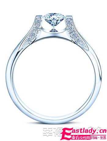 心靈之吻鉆石婚戒 源自心底的觸動(dòng)