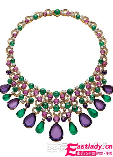 紫色新娘珠寶搭配 明耀冬日綺麗顏色