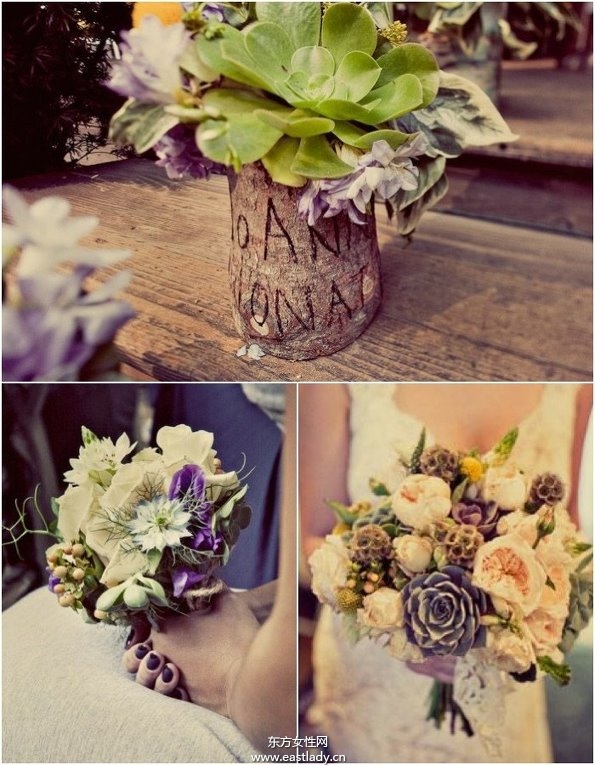 19世紀初主題復古婚紗照幸福滿滿的