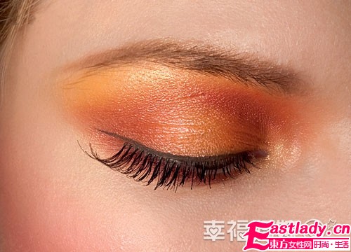 冬日活力新娘煙熏妝——橙色最新鮮