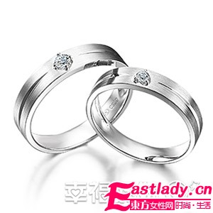 鉆戒流行趨勢(shì) 2010情侶最愛鉆戒欣賞