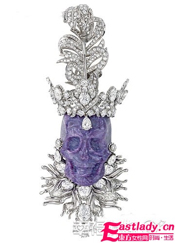 紫色新娘珠寶搭配 明耀冬日綺麗顏色