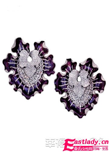 紫色新娘珠寶搭配 明耀冬日綺麗顏色