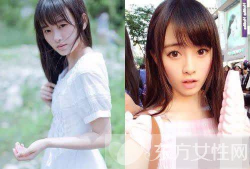 4000年第一美女鞠婧祎 整容前后照對比嚇哭你