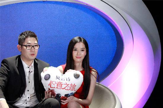 非誠勿擾朱丹妮個人資料  心動女神 朱丹妮牽手 靠譜男神