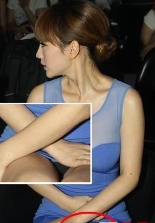 柳巖的胸被強(qiáng)摸圖片曝光 柳巖走光圖片大合集