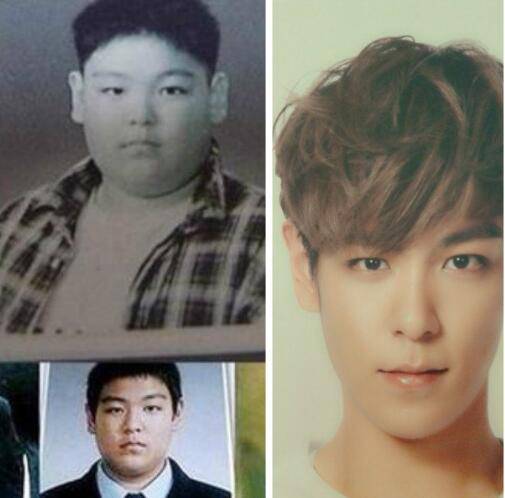 崔勝賢整容前后照片對比 Bigbang成員整容