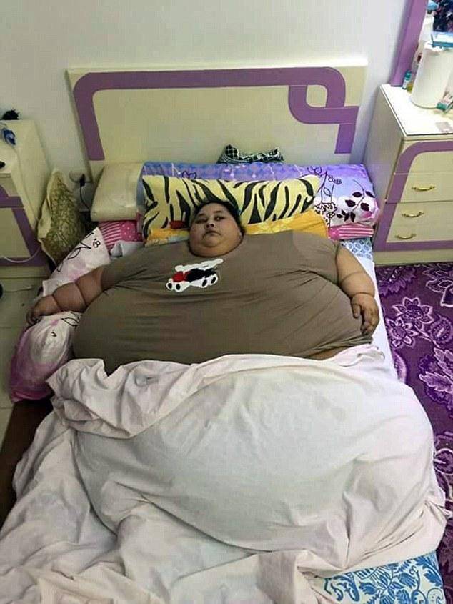 世界最胖女子25年未曾出門(mén) 體重已重達(dá)半噸