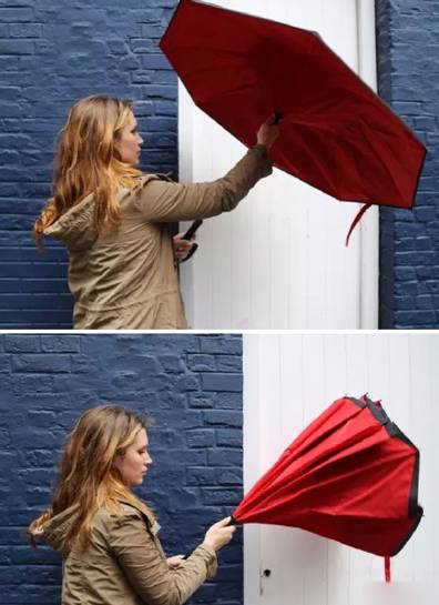 撐了3500年的傘 顛覆傳統(tǒng)的反向折疊傘