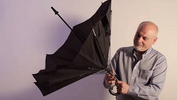 撐了3500年的傘 顛覆傳統(tǒng)的反向折疊傘