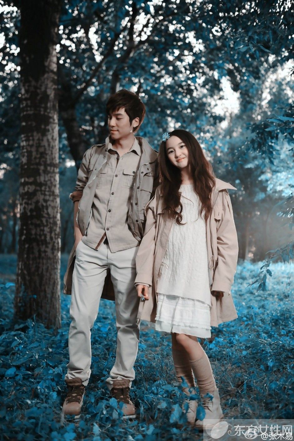 張木易miki婚紗照曝光 相差12歲忘年戀引爭議