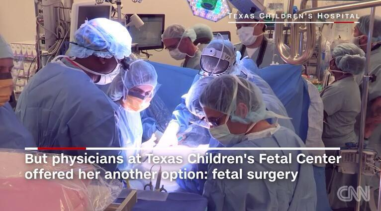 胎兒23周被取出子宮 手術(shù)后放回32周健康出生