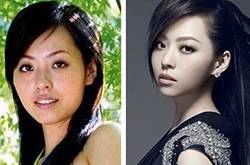 張靚穎整容前后照片 張靚穎男友馮軻背景