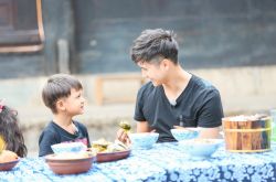 田亮兒子呆萌近照曝光 森蝶抱怨失去寵愛