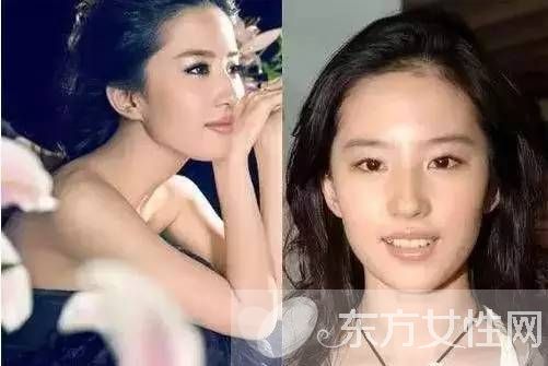 女星素顏照對比 誰才是真正的大美女