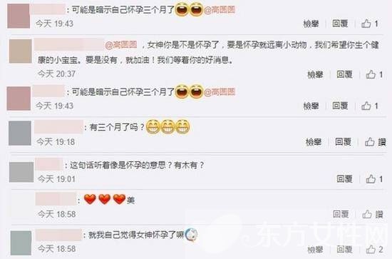 高圓圓懷孕了嗎 高圓圓個人資料曝光