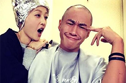 何潤東被嬌妻剃光頭 自嘲剛結(jié)婚就要出家了