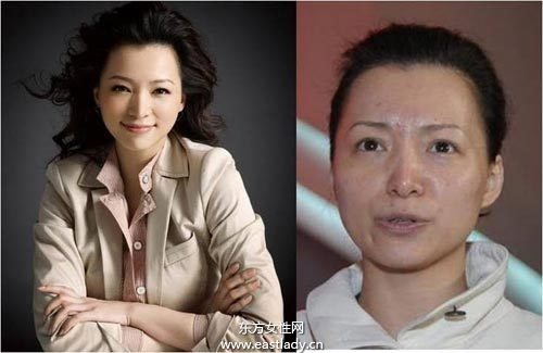 毀三觀 明星卸妝后似大媽