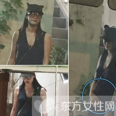  郭芙蓉 姚晨個人資料 姚晨挺大肚會友變性感辣媽