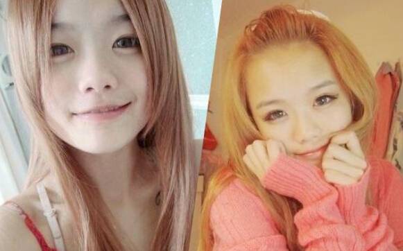 女神形象幻滅 南笙姑娘真實素顏照見光死