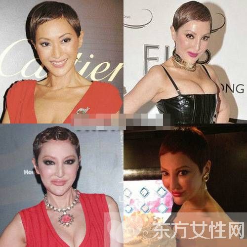 香港社交皇后薛芷倫曝素顏近照 整殘臉部畸形太嚇人