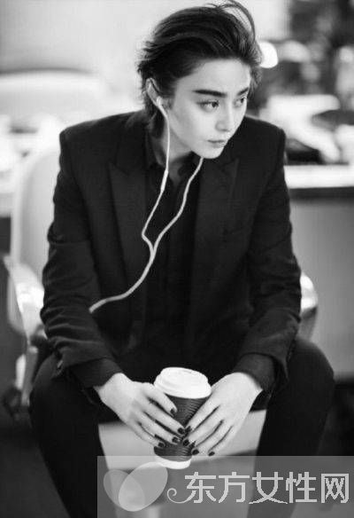 范冰冰短發(fā)圖片曝光 與李晨情侶照超拽霸氣十足