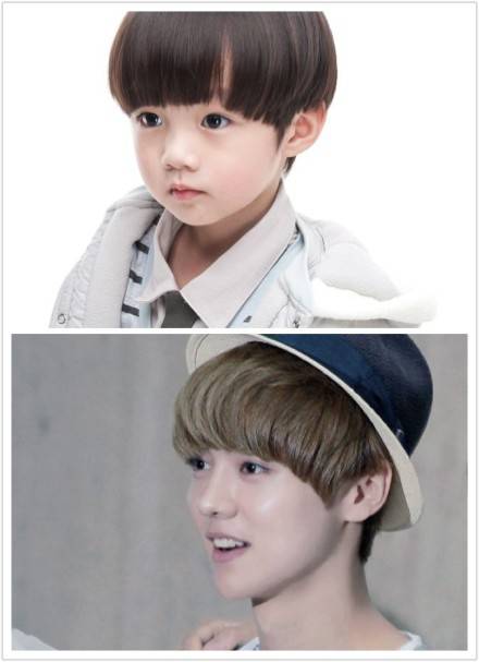 葉子宇和鹿晗對(duì)比照 葉子宇快樂(lè)大本營(yíng)人氣極高