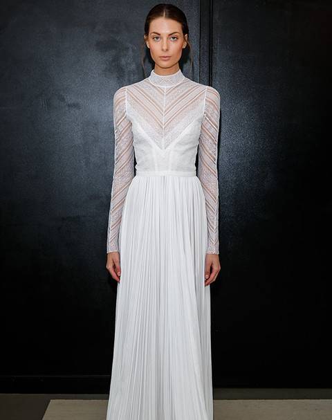 紐約新娘時(shí)裝周 這輩子夢(mèng)寐以求的15件新品婚紗