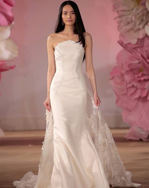 紐約新娘時(shí)裝周 這輩子夢(mèng)寐以求的15件新品婚紗