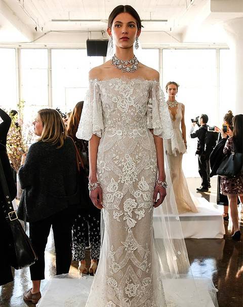 紐約新娘時(shí)裝周 這輩子夢(mèng)寐以求的15件新品婚紗