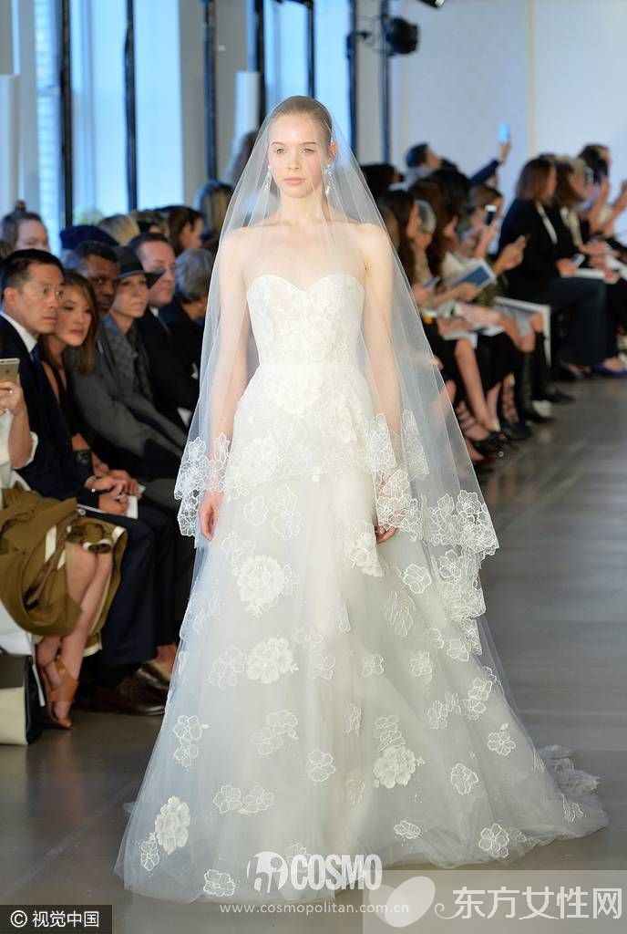 2016紐約春夏婚紗時裝周 人妻看了也想再嫁