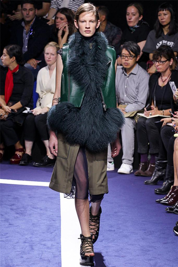 Sacai 2015春夏女裝流行發(fā)布