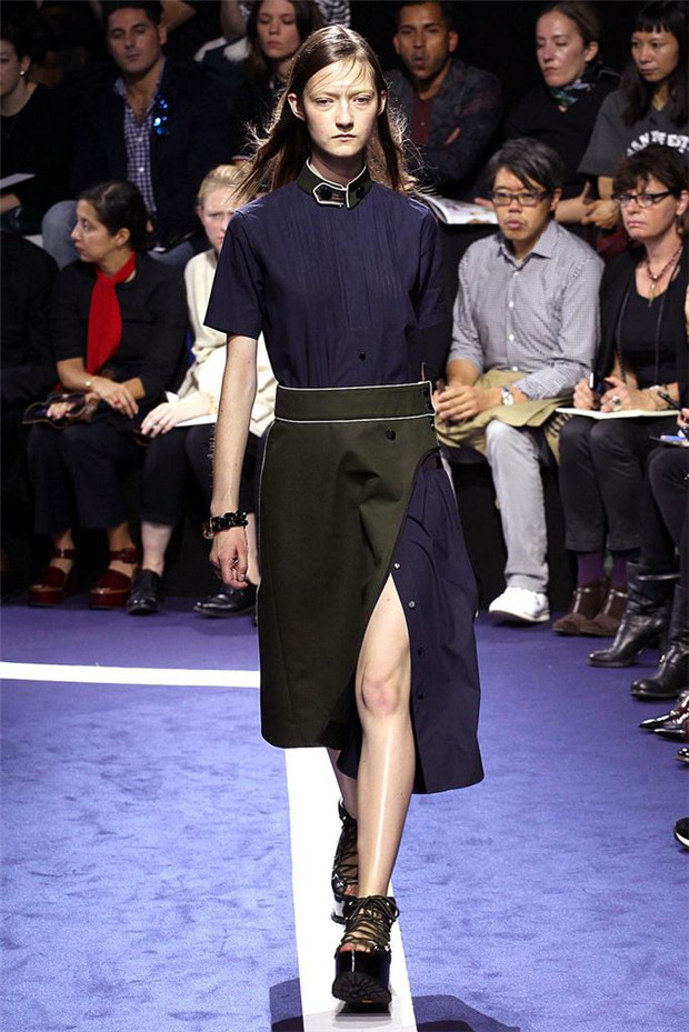 Sacai 2015春夏女裝流行發(fā)布