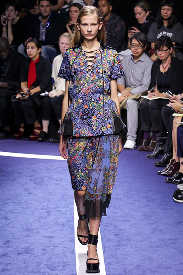 Sacai 2015春夏女裝流行發(fā)布