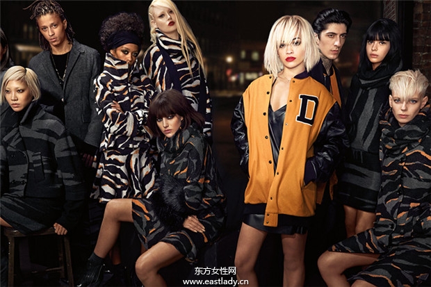 DKNY 2014秋冬服裝系列廣告大片