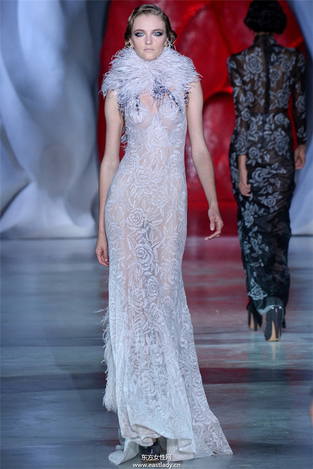 Ulyana Sergeenko 2014秋冬女裝高級(jí)定制發(fā)布