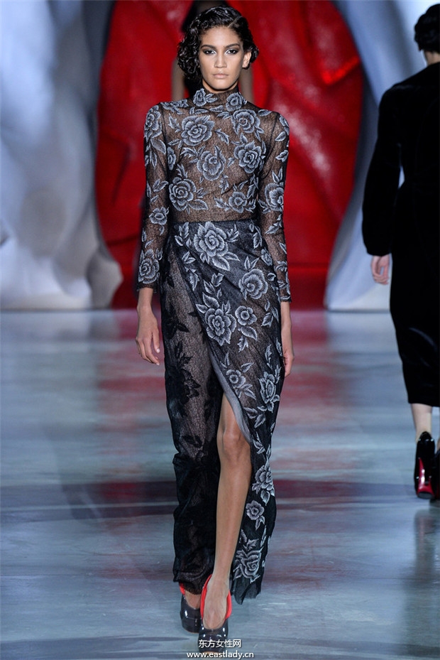 Ulyana Sergeenko 2014秋冬女裝高級(jí)定制發(fā)布