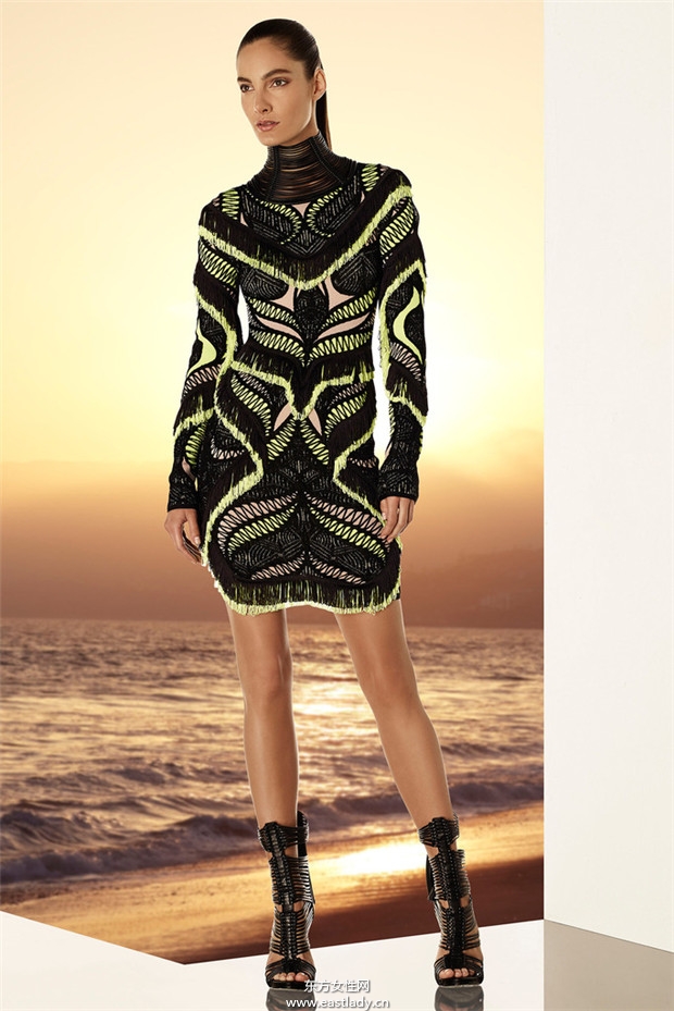 Hervé Léger by Max Azria 2015服裝度假系列鑒賞