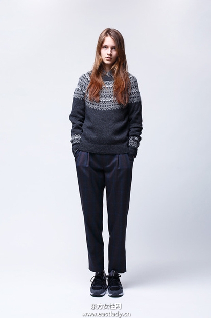 White Mountaineering 2014秋冬女裝流行服飾時(shí)尚大片
