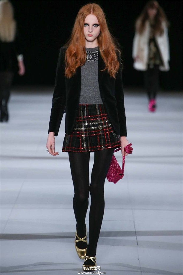 Saint Laurent巴黎時(shí)裝周2014秋冬新品發(fā)布