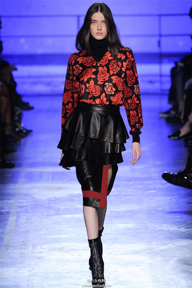 Emanuel Ungaro2014秋冬流行女裝時(shí)尚大片