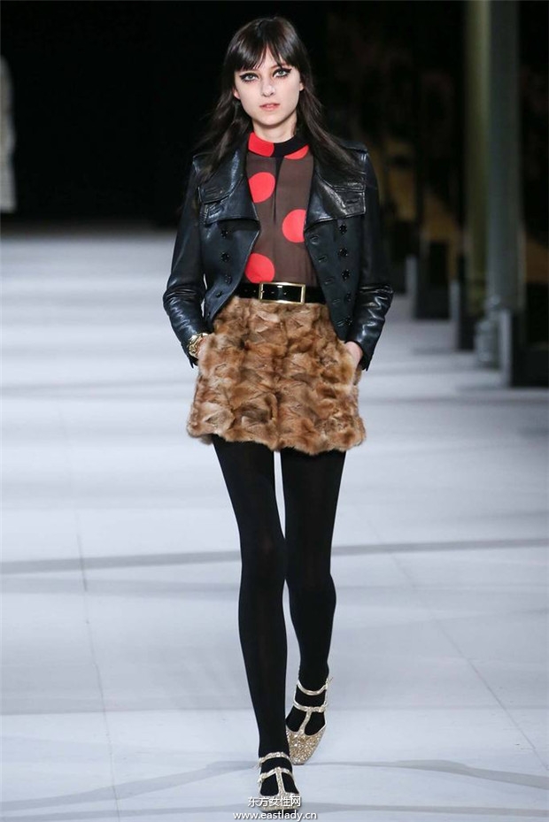 Saint Laurent巴黎時(shí)裝周2014秋冬新品發(fā)布