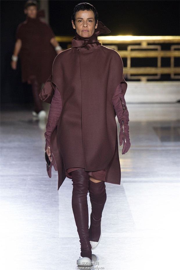 Rick Owens巴黎時(shí)裝周2014秋冬新品發(fā)布