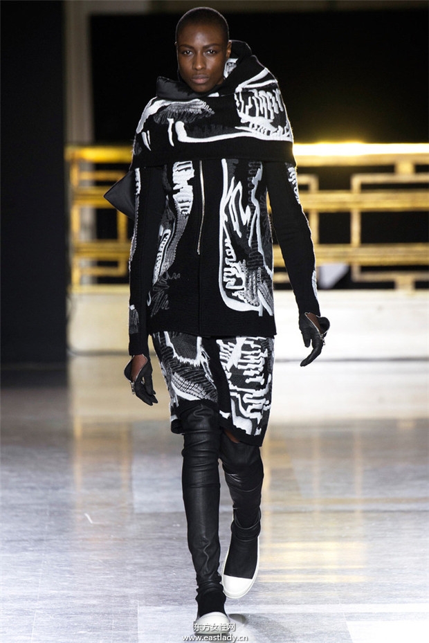 Rick Owens巴黎時(shí)裝周2014秋冬新品發(fā)布