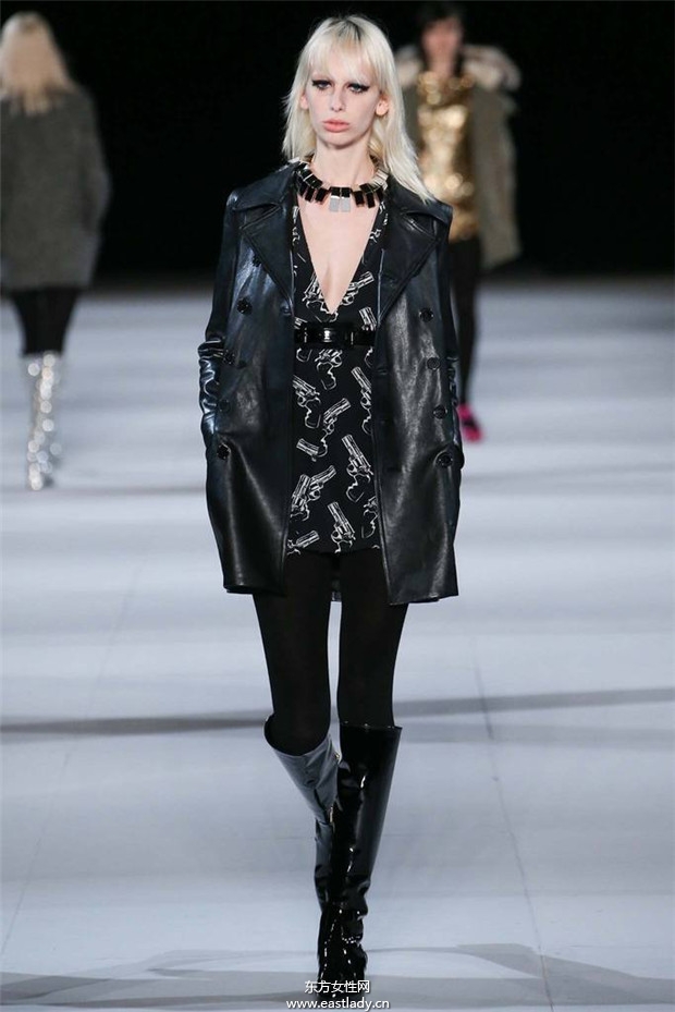 Saint Laurent巴黎時(shí)裝周2014秋冬新品發(fā)布