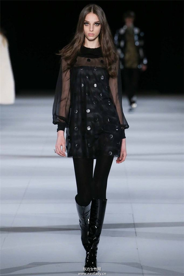 Saint Laurent巴黎時(shí)裝周2014秋冬新品發(fā)布